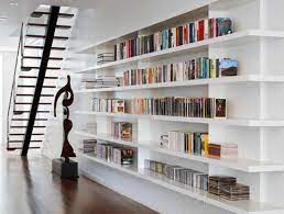 Use pocket holes to secure the cleat at the back of the cabinet. 23 Built In Bookshelves Home Interior Design Shelving