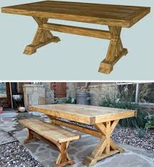 In addition to the look we were going for, it's really useful when we have a houseful of children and need to cram a bunch of them around the table. How To Build A Farmhouse Table From Scratch 10 Project Ideas