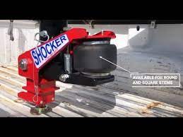 Gooseneck trailer hitch by b&w trailer hitches®. Adding Air Ride To A Gooseneck Trailer Shock Absorbing Cushion Hitch Coupler Youtube