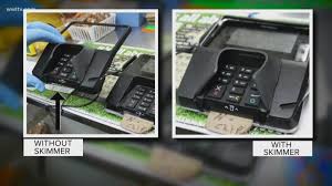 They're often attached to gas station pumps to read a victim's information. Deputies Warn Of New Elaborate Credit Card Skimmer Found In Jefferson Parish Wwltv Com