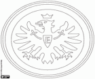 Eintracht.de vereint profis, nachwuchs, fans, vereinssport, historie/museum und eintrachttv unter einem dach. Ausmalbilder Eintracht Frankfurt Logo Zum Ausdrucken