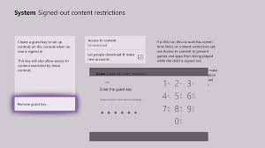 How To Reset The Guest Key On Your Xbox One Console