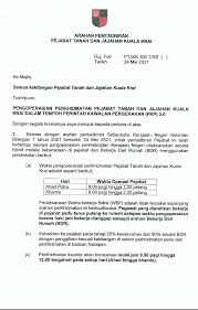 July 4 at 9:36 pm · hebahan: Pejabat Tanah Dan Jajahan Kuala Krai Pengumuman