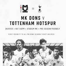 Milton keynes dons vs tottenham hotspur. Mk Dons V Tottenham Hotspur Stadium Mk
