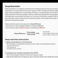 Image result for Sleep Restriction Therapy