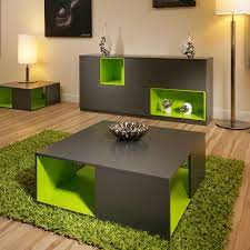 Lime green accent would be a refreshing color for your room decor. Stunning Lime Green And Grey Bedroom For Peaceful Atmosphere Beautiful Coffee Table Design Green R Living Room Green Living Room Grey Green Living Room Decor