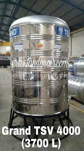 Tahun 2004 perusahaan tedmond groups mulai memproduksi tangki air berbahan dasar stainless steel yang bahan bakunya khusus diimpor dari jepang, dengan merk yang sama yaitu grand. Tangki Air Grand Tangki Air Stainless Steel Grand Tandon Air Tedmond Grand Tsv 4000 3700 Liter Stok Terlengkap Termurah Jual Tandon Tangki Air Murah Surabaya Plastik Stainless