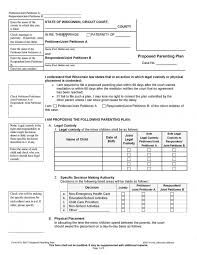 Respondent (first, middle, last name) directly above, enter the county where you filed this case. Download Parenting Plan Template 27 Parenting Plan Parenting Plan Custody Parenting Plan Worksheet