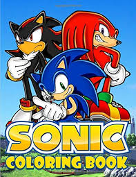 You are downloading coloring book for sonic latest apk 3.0. Sonic Coloring Book Exclusive Work 33 Illustrations For Adults And Kids Buy Online In Martinique At Martinique Desertcart Com Productid 152625122