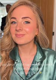 Neutral Soft Glam Makeup Inspo for 2025/2026 Brides