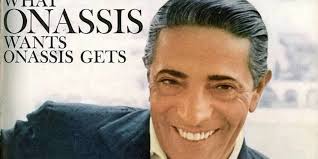 It was a marriage that made headlines worldwide: Aristotle Onassis Town Country February 1964