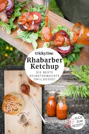 Rhabarber Party Mit Rhabarberkuchen Rhabarbersirup Rhabarber Gin Tonic Rhabarberketchup Und Self Made Burger Trickytine In 2020 Rhabarbersirup Rhabarber Ketchup