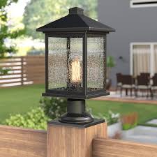 Sol 72 Outdoor Lovette 1 Light Pier Mount Light Reviews Wayfair