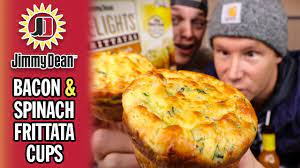 Product details · one package of 4 jimmy dean delights® bacon, spinach, onion egg'wich sandwiches · turkey sausage and cheese layered between two egg frittatas . Eating Jimmy Dean S Bacon Spinach Frittatas Youtube