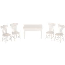 White Miniature Dining Table Chairs Hobby Lobby 1337971 Dining Table Chairs Table And Chairs Dining Table