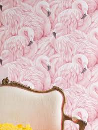 If you're looking for the best light pink backgrounds then wallpapertag is the place to be. Wallpaper Flamingo Dreaming Light Pink Wallpaper From The 70s
