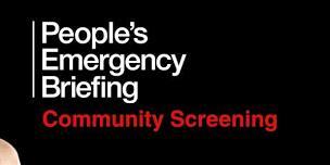 Cinema Nairn - People's Emergency Briefing