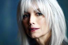 Emmylou Harris And Rodney Crowell At Symphony Center Long Gray Hair Hair Styles Silver White Hair