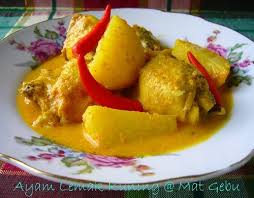 Untuk yang kurang berpengalaman di. Ayam Lemak Kuning Dapur Tanpa Sempadan
