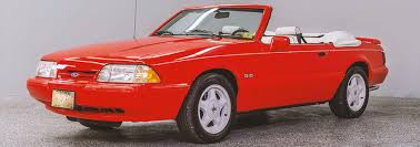 Image result for Bright Red 1992 Mustang