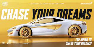 Pubg Mobile Drops The Legendary Supercar Mclaren 570s On The Game Stuffmotion