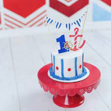 Nautical baby shower cake topper, ahoy it's a boy, welcome baby name cake topper, anchor cake topper. Nautical Cake Topper Nautical Party Anchor Cake Topper Etsy