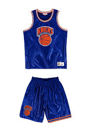 Shop the official new york knicks shop for apparel for men, women and kids. Mitchell Ness Nba New York Knicks Dazzle Tank Top Mstkdf18015 Nykroya1 Bekleidung Basketo De