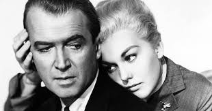VERTIGO (Sueurs froides), often referred to by its original title Vertigo,  is an American film directed by Alfred Hitchcock, released in 1958,  starring James Stewart and Kim Novak... The screenplay of the