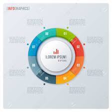 Modern Style Circle Donut Chart Infographic Design Visualizati