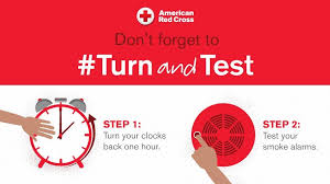 Notice fire alarm test today/time sign. Turn And Test This Weekend To Prevent Home Fire Tragedies