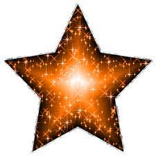Star Orange Star Background Glitter Background Clip Art
