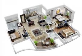 Denah rumah minimalis tipe 36 bisa berbeda dengan denah rumah tipe 36 lainnya tergantung dari lahan dan desain bangunan yang akan dibuat. Denah Rumah Minimalis 3 Kamar Tidur Type 36 Apartamentos Distribucion De Casas Pequenas Apartamentos Modernos