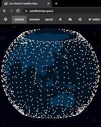 Degrees from horizon is the amount you have to tilt your head to look at the satellite when standing in a flat field. See Real Time Positions Of Starlink Satellites On This Online Map Free