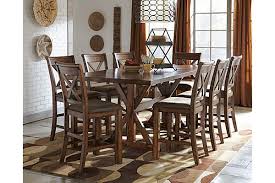 Ashley Furniture With Images Wood Dining Room Furniture Solid Wood Dining Room Dining Table
