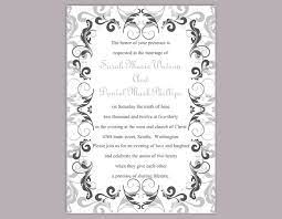Wedding Invitation Template Download Printable Wedding Etsy Printable Wedding Invitations Diy Wedding Invitations Templates Wedding Invitations Diy