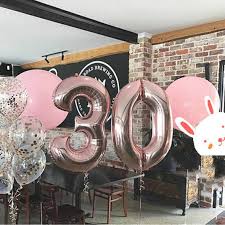 Whether you're not too big on birthdays or you designate a birthday month, turning 30 is likely going to be something that you'll remember for years to come, so it's worth celebrating how you. 30th Birthday Balloon Decoration Set Dirty 30 Birthday Ideas Etsy