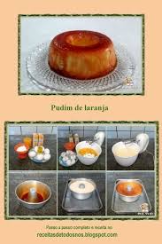 Calda De Laranja Com Leite Condensado Pudim De Laranja Pudim De Laranja Pudim Ideias