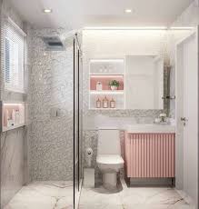 50 Inspiracoes De Banheiro Feminino Dicas Decor Bathroom Interior Design Bathroom Interior Feminine Bathroom