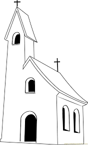 This is a printable product. Small Church Coloring Page For Kids Free Church Printable Coloring Pages Online For Kids Coloringpages101 Com Coloring Pages For Kids