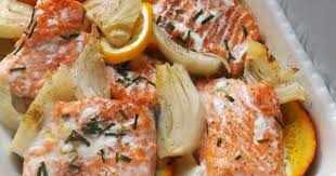 Saumon Au Fenouil Et Aux Agrumes Ww Plat Et Recette Recette Fenouil Recettes De Cuisine Recette Poisson