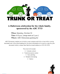 Halloween Trunk Or Treat Flyer Trunk Or Treat Halloween Event Fun Halloween Crafts