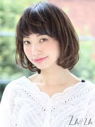 大人可愛いワンカールパーマボブ ボブパーマ ワンカールパーマ ボブ
