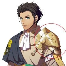 Fire Emblem Three Houses Claude Shoulder Armor Post Time Skip Part 2 Ii Fire Emblem Fire Emblem Heroes Shoulder Armor