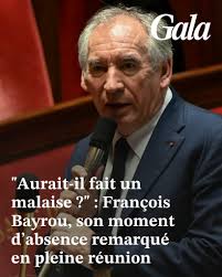 Aurait-il fait un malaise ?" : François Bayrou, son moment d'absence  remarqué en pleine réunion ➡️ https://l.gala.fr/boO