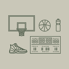 46 366 Basketball Icons Illustration Flatdesign Icon Icondesign Basketball Doodle Basketball Drawings Basketball Design