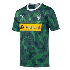 Borussia mönchengladbach trikot größe s neu pumapreis war 44,95 euro training. Puma Borussia Monchengladbach Herren 3rd Trikot 2019 20 Grun Weiss Fussball Shop