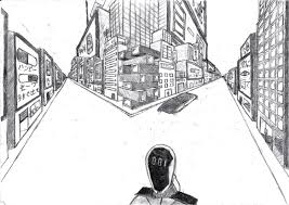 By practicing these tasks on perspective you'll have a strong base that will support the rest of your drawing ability. My Attempt At A 2 Point Perspective Drawing Drawing