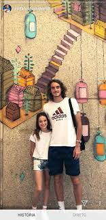 At what age did stefanos tsitsipas start playing tennis? Stefans Of Tsitsipas On Twitter Stef His Sister Elisabeth And Maria Sakkari Are Sight Seeing Today Via Stef S Ig Hopmancup