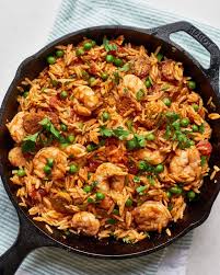 Recipe Weeknight Orzo Paella Recipe Recipes Food Orzo Recipes