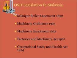 2.1 introduction to osh legislation 2.2 osha 1994 2.3 fma 1967 & eqa 1974. Ppt Occupational Safety And Health Management Powerpoint Presentation Id 574737